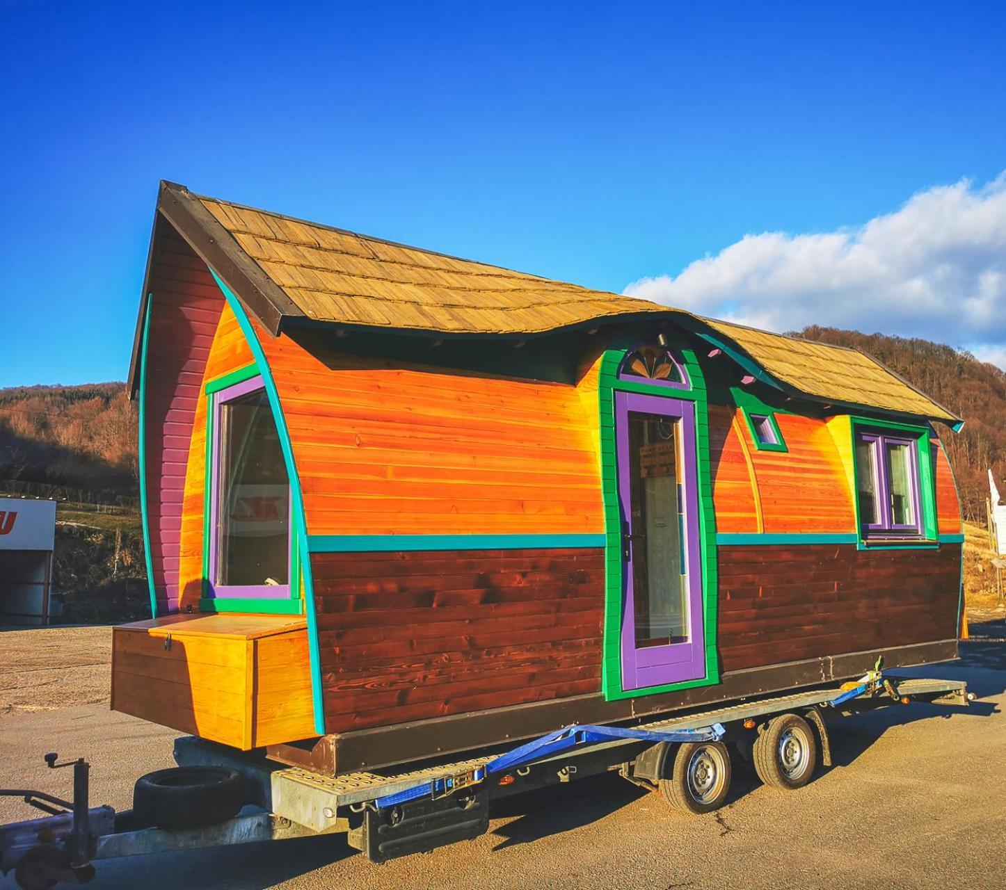 Central Tiny Houses Bucareste Exterior foto